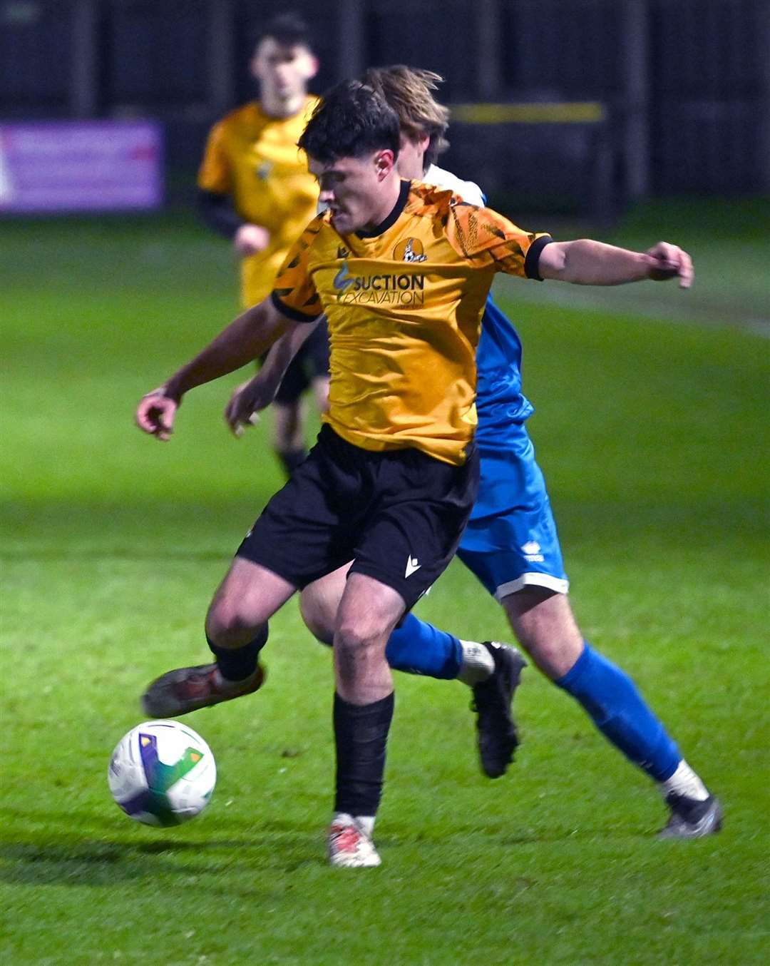 March Town United v Takeley in the Third Round of the FA Vase.
