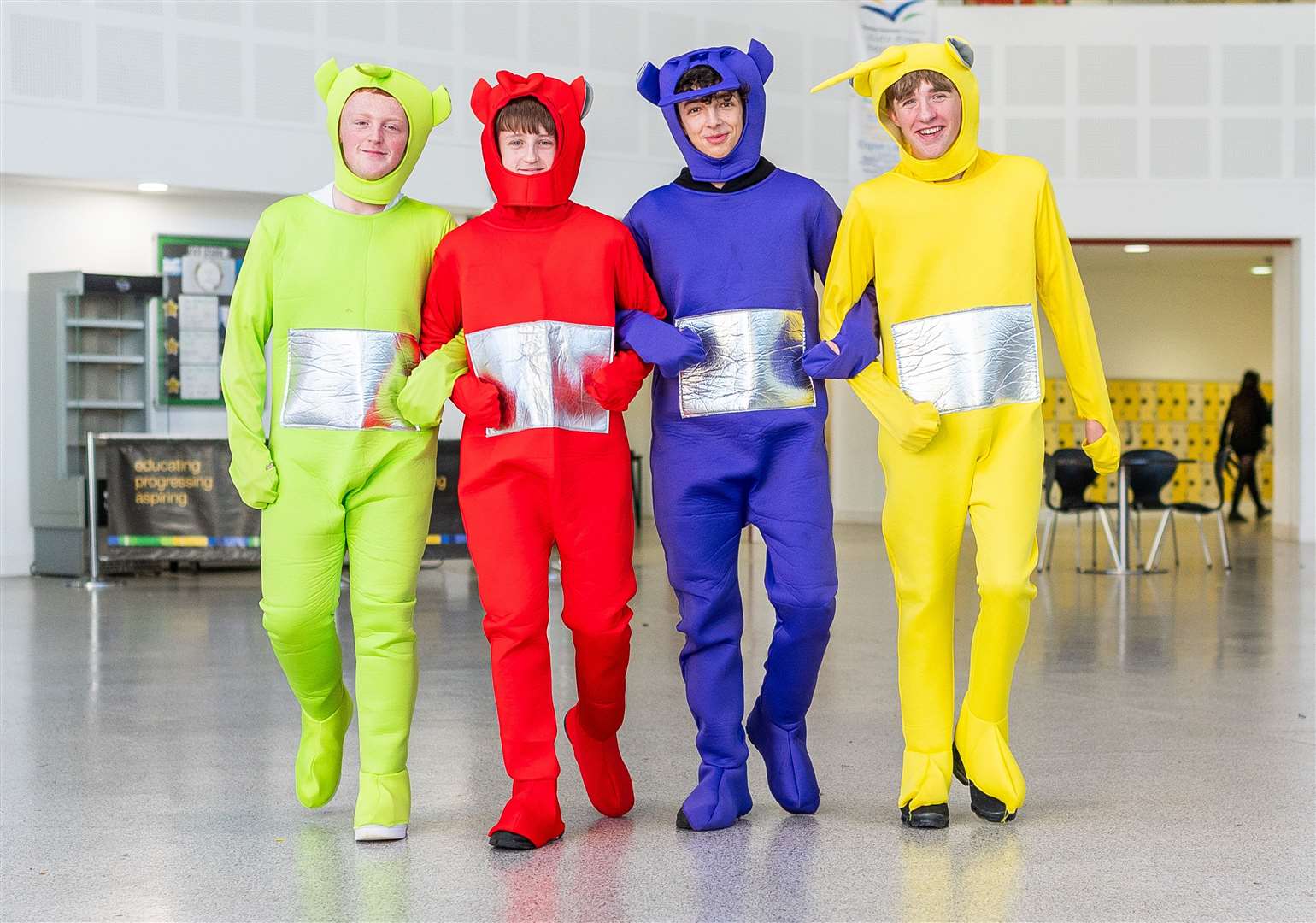 Teletubbies were among the characters at TCA on Friday. Photo: Barking Dog Media/Ian Burt.