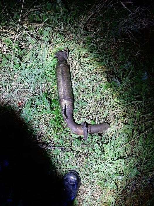 Police say there have been an increase in catalytic converter thefts. (43793725)