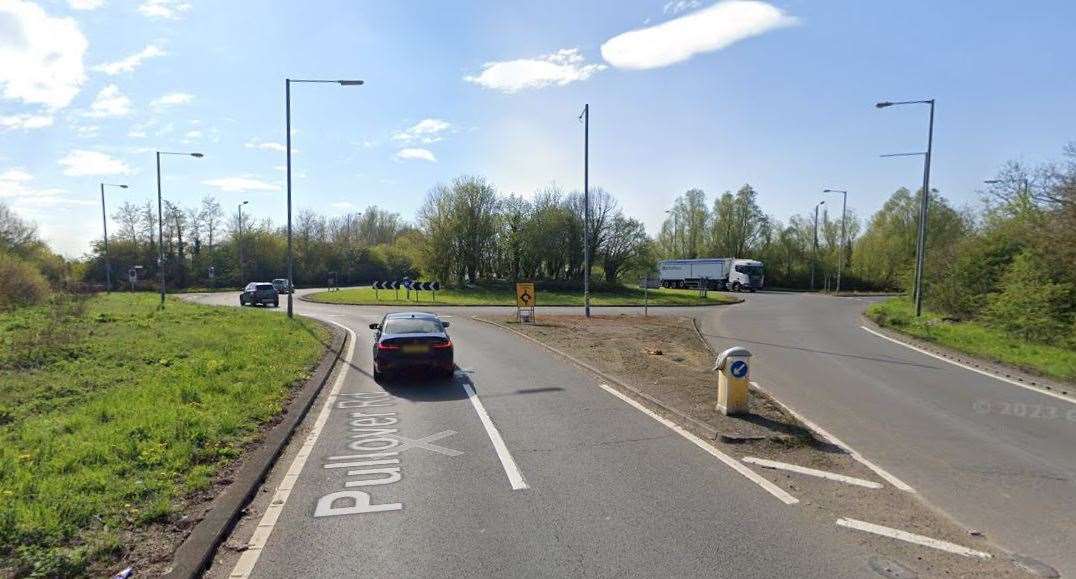 The A47 was closed in several spots after the crash at Tilney All Saints. Picture: Google Maps