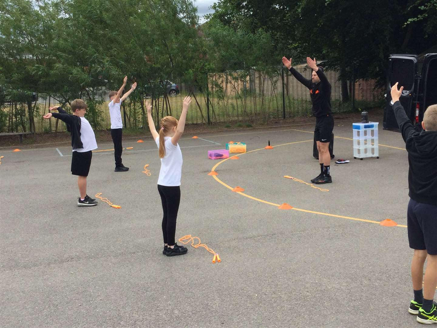 Pupils at All Sainst Academy In March learned the art of speed skipping. (56952675)