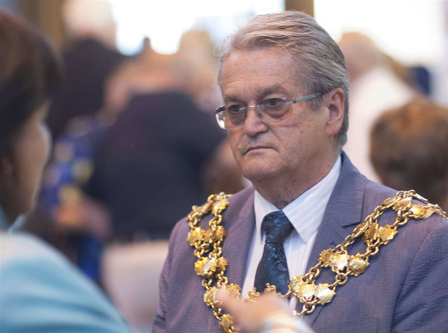 Wisbech Rose Gala Evening. Pictured Wibech Town Mayor Peter Human.. (2896376)