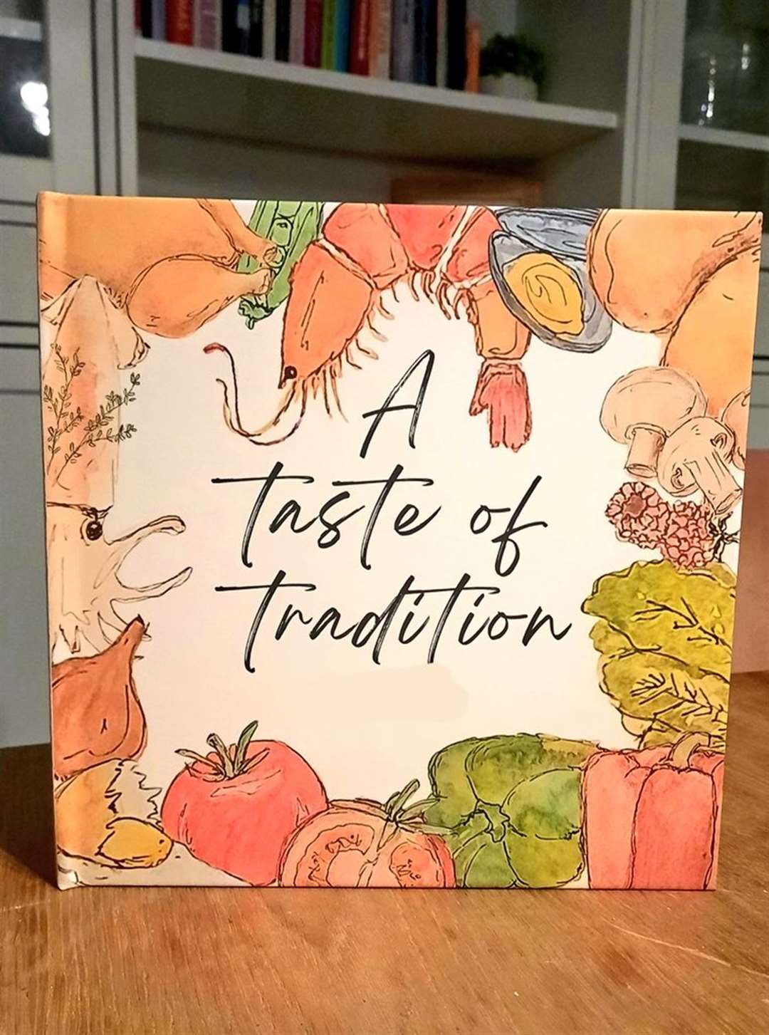 The front cover of Isabelle’s cookbook (Isabelle/PA)