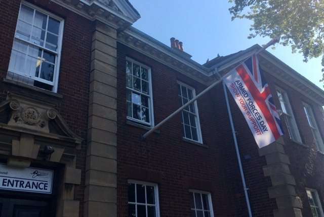 Armed Forces Flag.