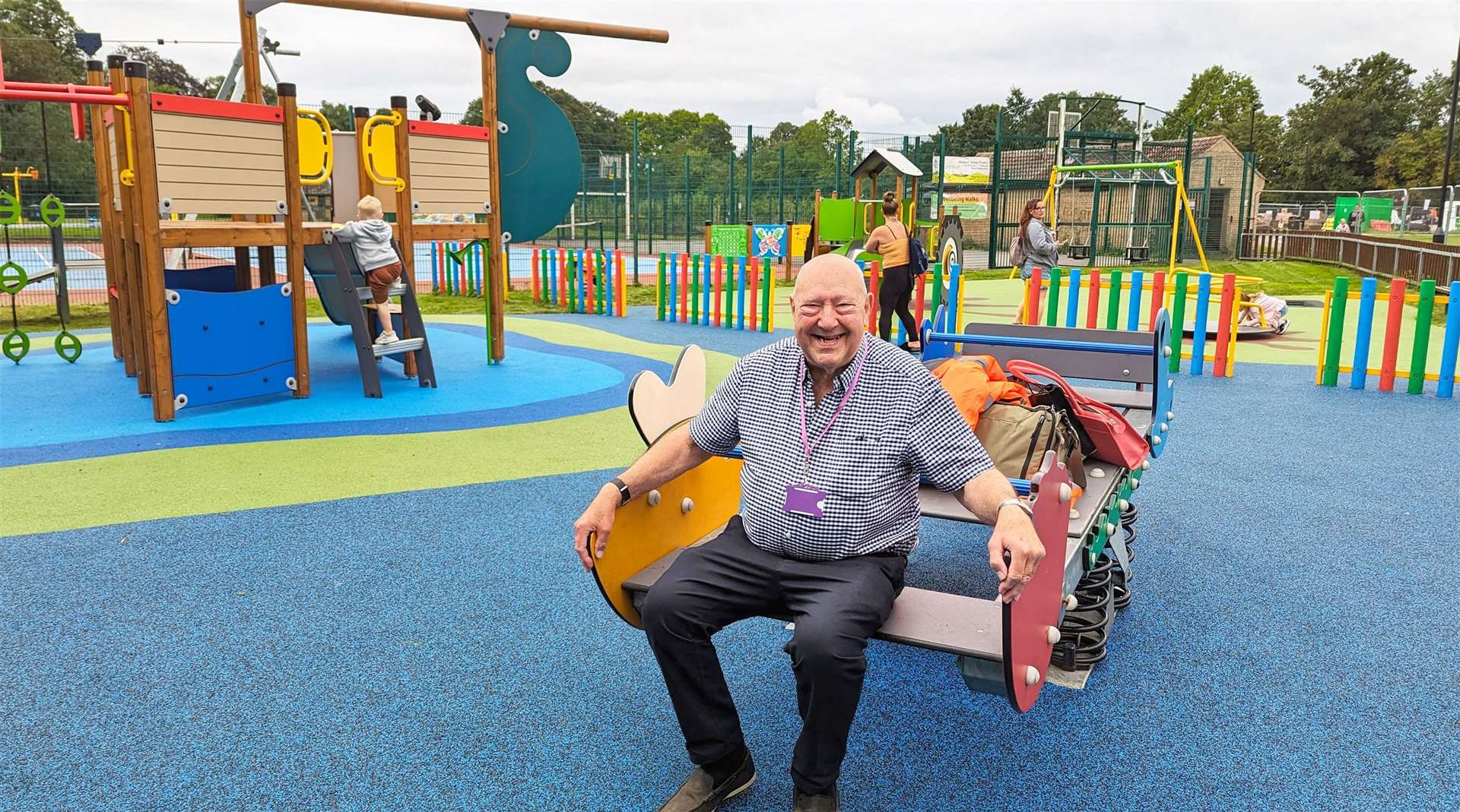 Fenland District Council's Portfolio Holder responsible for Parks and Open Spaces, Cllr Peter Murphy.