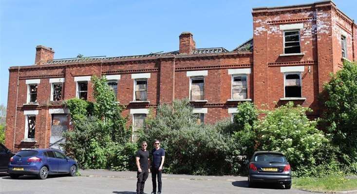 Rob Bridgewater and Jamie Sandford will develop the former hotel into 15 flats