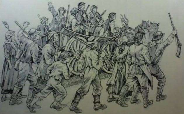 The riots took place in 1816. Picture: March Museum