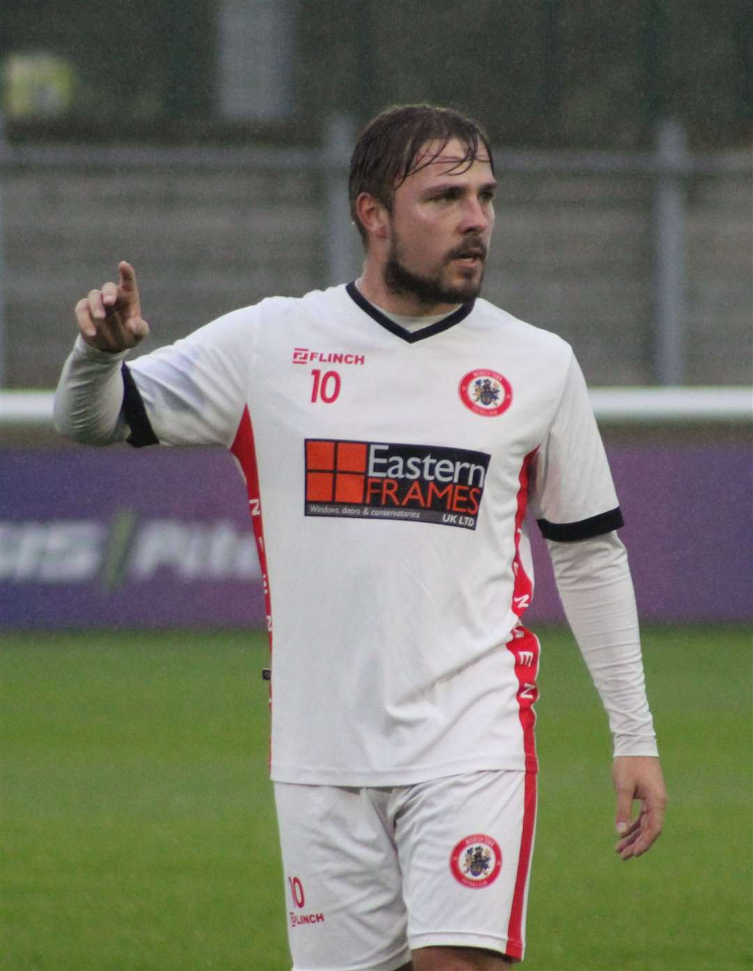 Wisbech Town in action against Loughborough Students on Saturday. Picture: Erin Larham