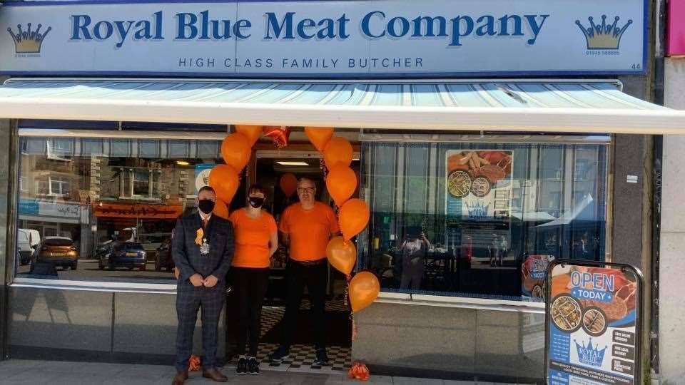 Businesses including the Royal Blue Meat Company went orange on Wednesday to mark National Battens Disease Day. (48071381)