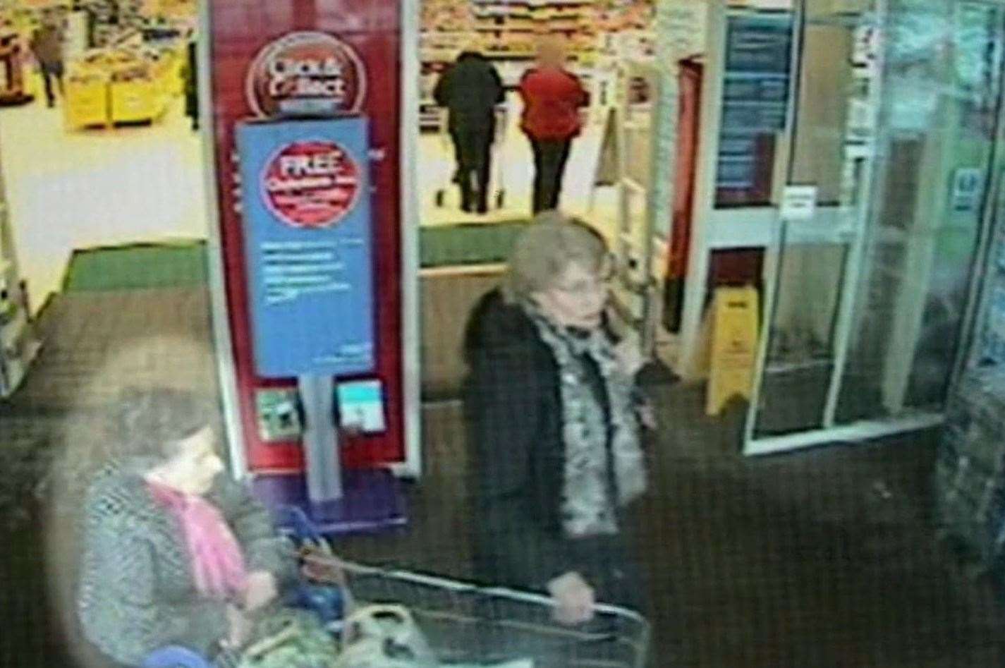 The last sighting of Una was on a shopping trip.