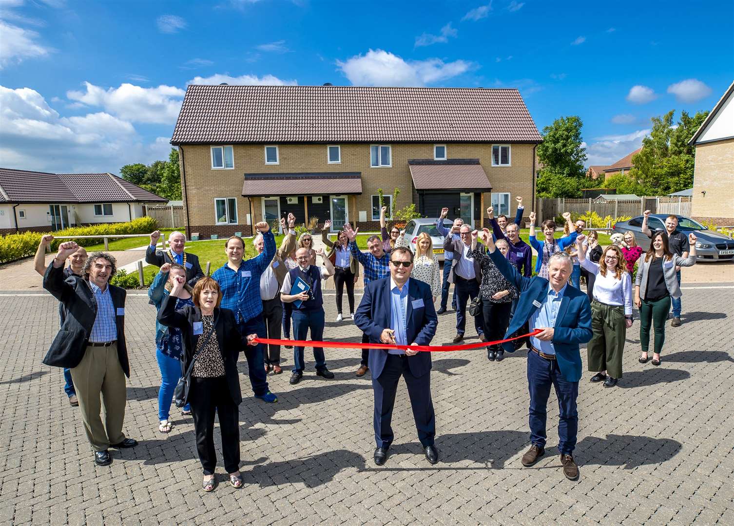 The Combined Authority has previously helped deliver 14 homes for local people in Burwell.