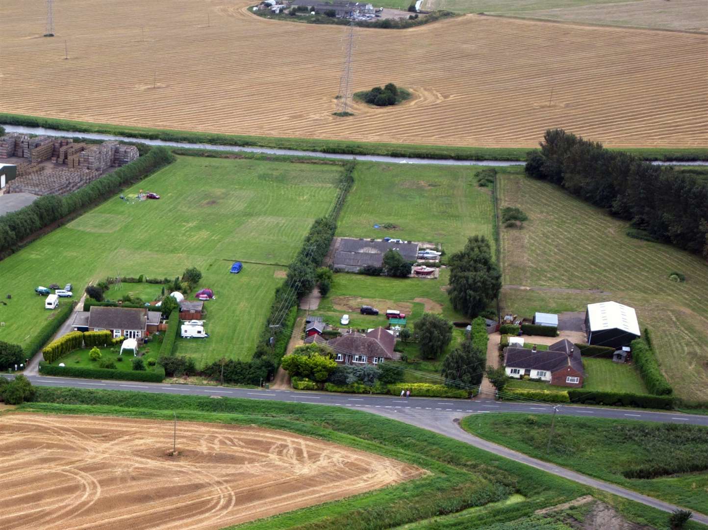 An aerial view of the site. (57391764)