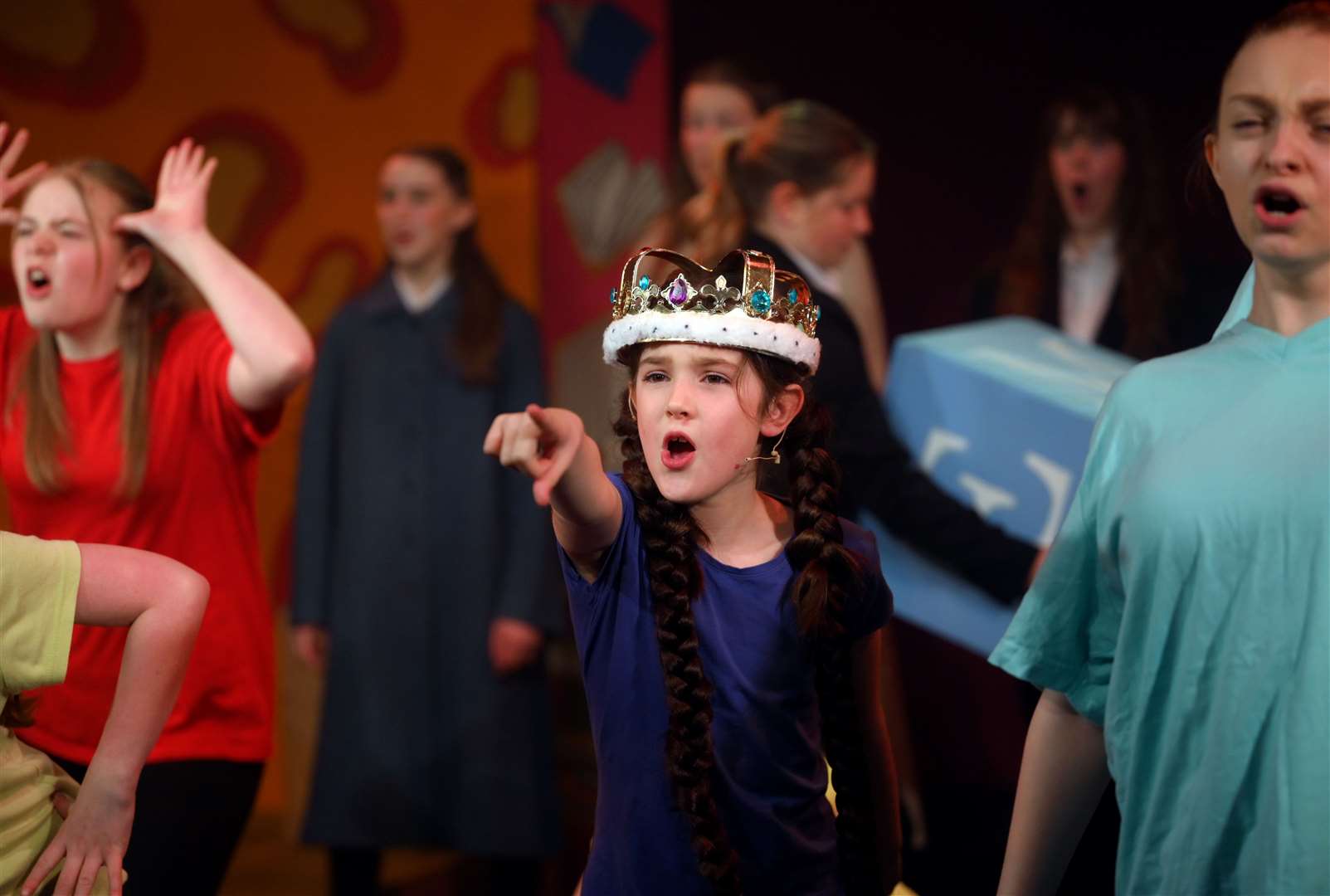 Dress Rehearsal of Matilda at The Angles Theatre