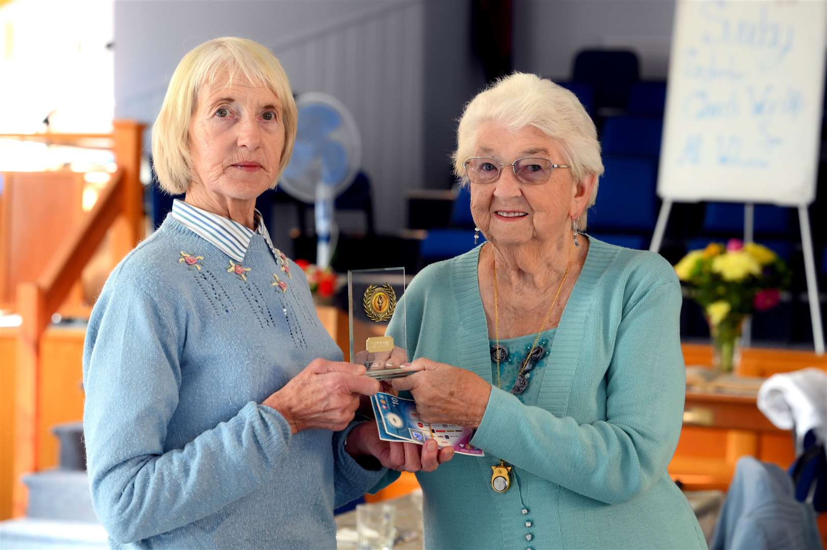 Volunteer of The Year awards..Dorothy Jackson who was nominated by Freda Aspinall. (59638193)