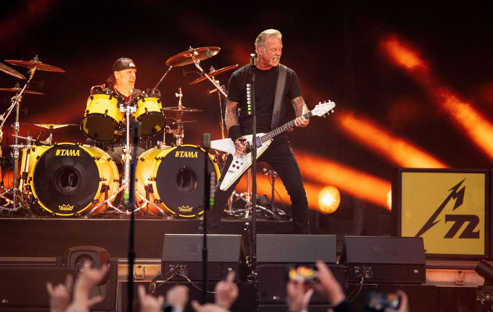 Metallica headlined on the Thursday and Saturday evenings. Picture: Download Festival
