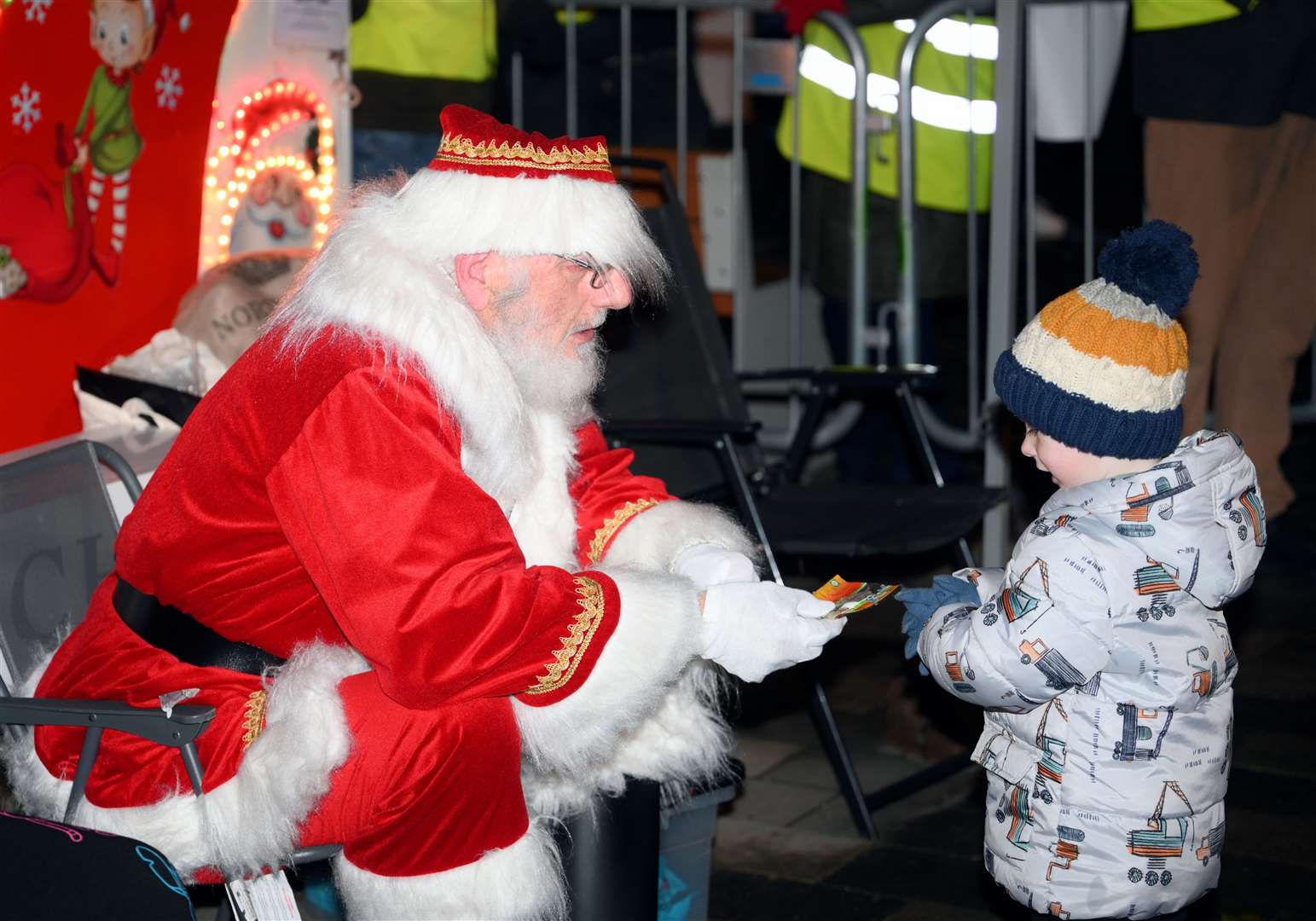 Wisbech Christmas lights switch on