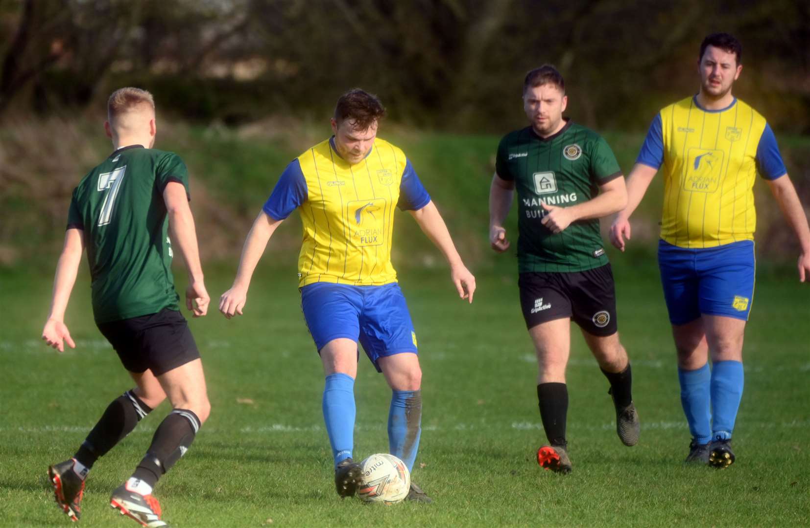 Marshland Saints Reserves (Green) v Gayton United (Yellow)