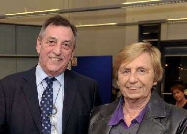 Mike Hill, chairman and Ann Chambers, secretary, of the Friday Group which meets in Chatteris. (43896179)
