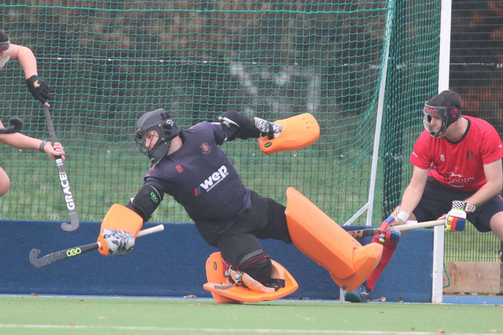 Wisbech men's 1sts against St Ives. Picture: Tim Chapman