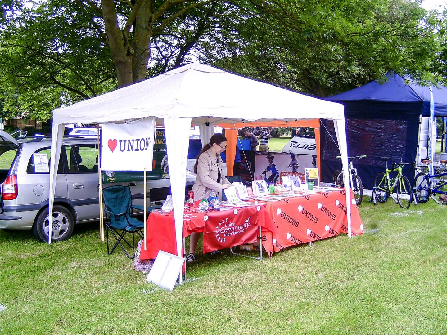 Wisbech, March & District Trades Council had a stall at March Summer Festival in June. (3327163)