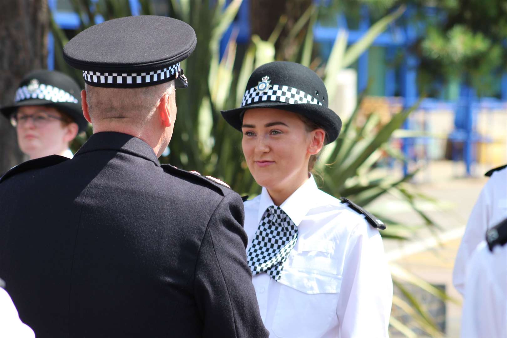 Waitress, firefighter, and special needs teacher were among the former jobs of the force’s newest police officers who passed out on Friday. (58323798)