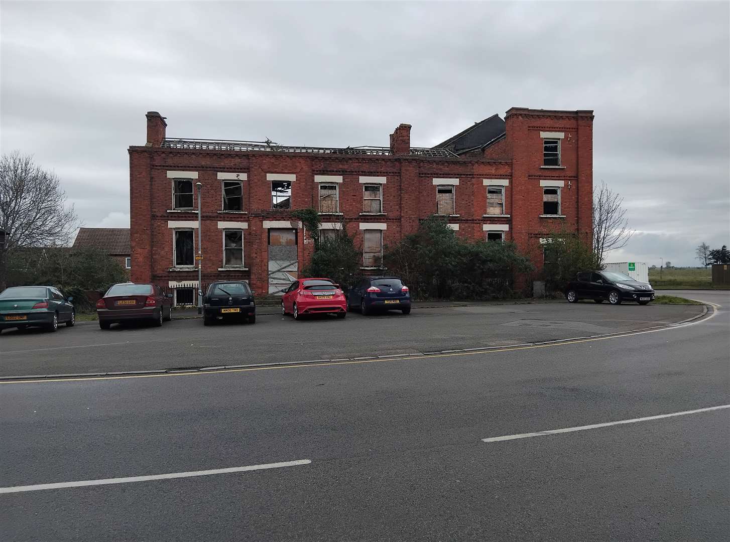 Remains of the Bridge Hotel in Sutton Bridge