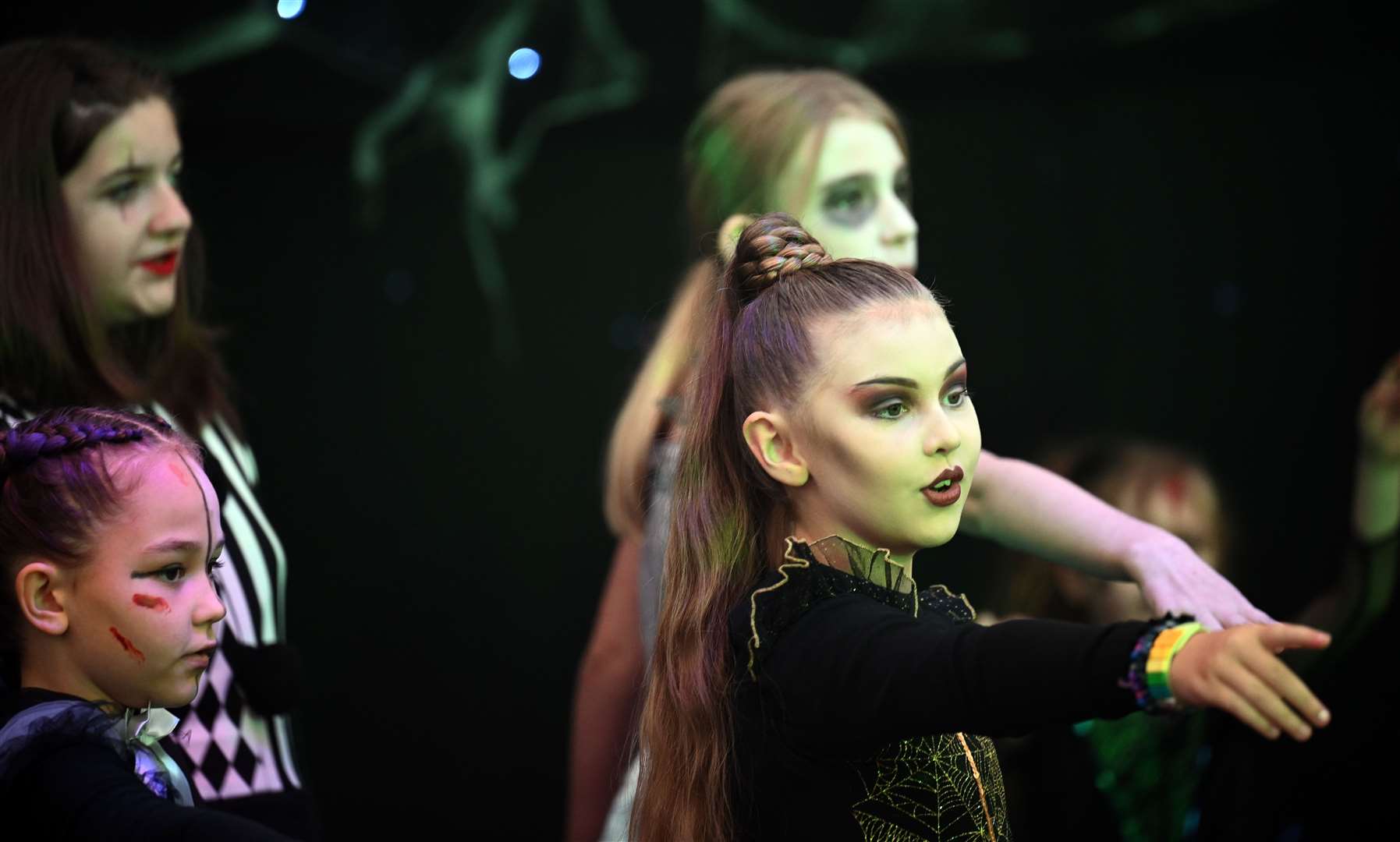 Nine Lives Theatre Company dress rehearsal of their Halloween show. (60312193)
