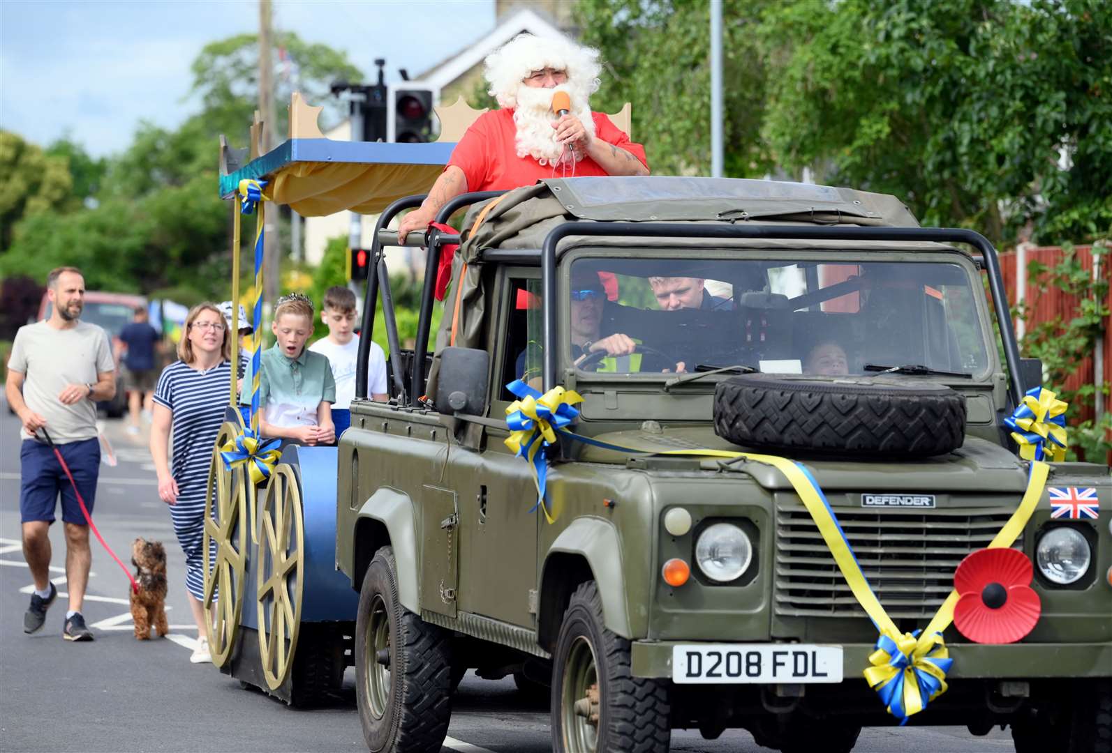 Crowds gathered for the Doddington carnival. Pictures by Adam Fairbrother