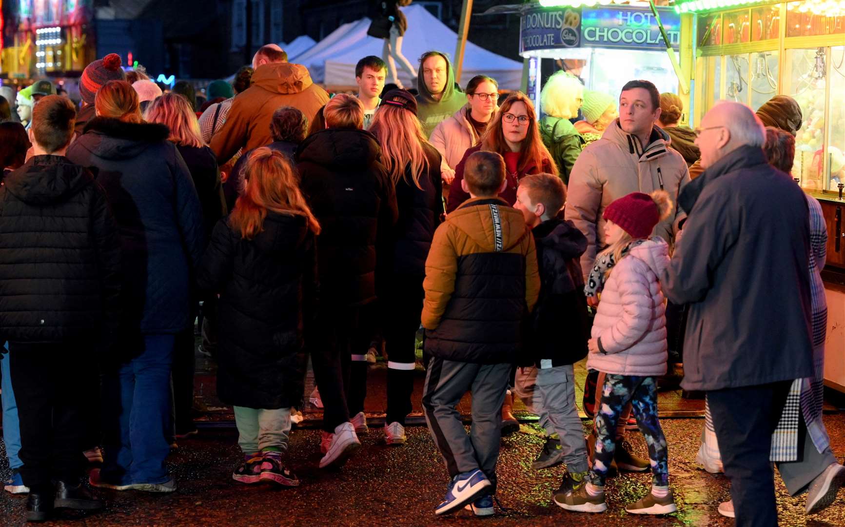 Chatteris Christmas lights switch on