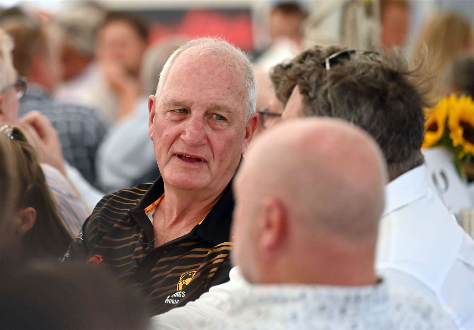 Wisbech cricket club hosting the Lashings cricket club..John Emburey. (58619526)