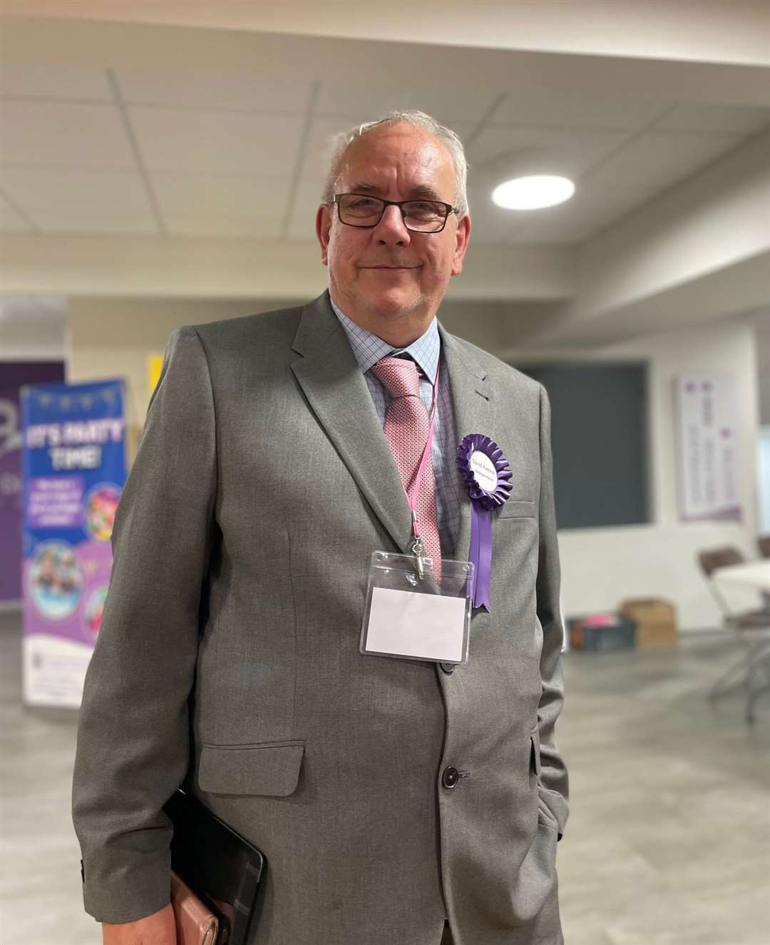David Patrick, the independent candidate said he had enjoyed the experience.