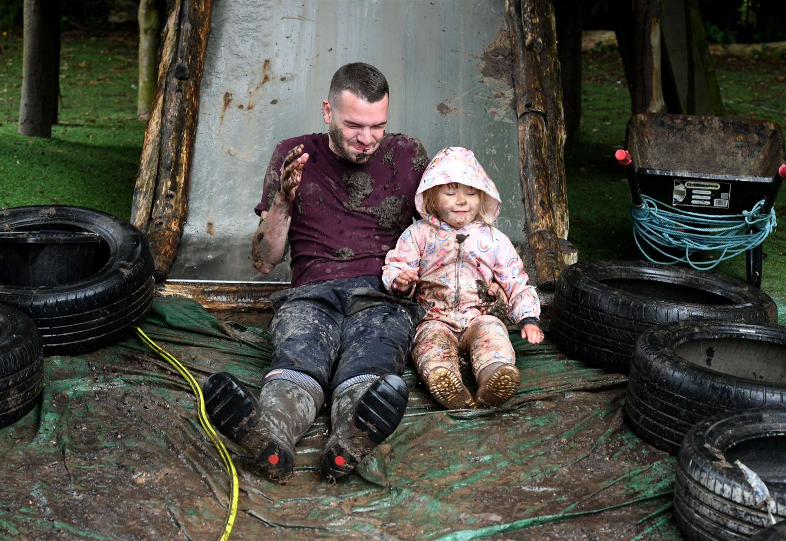 International Mud Day at Emneth Nursery School. (48718191)