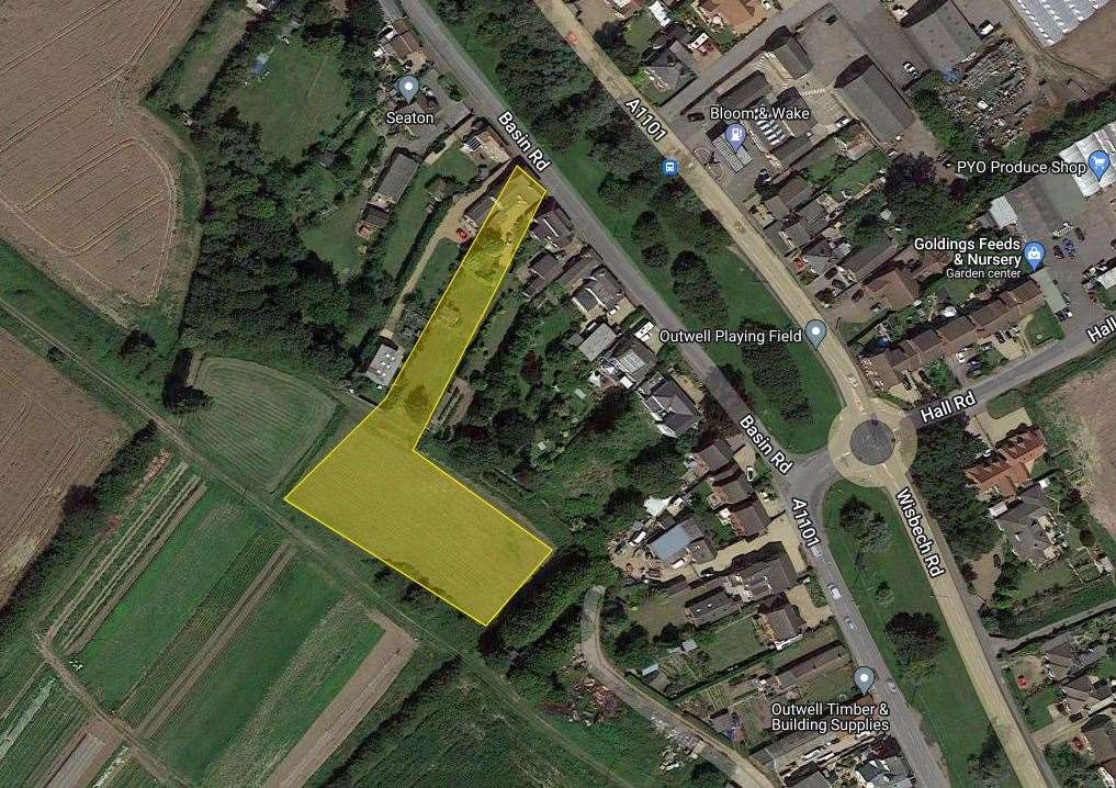 The location of the kennels in Outwell. Picture: Google Maps