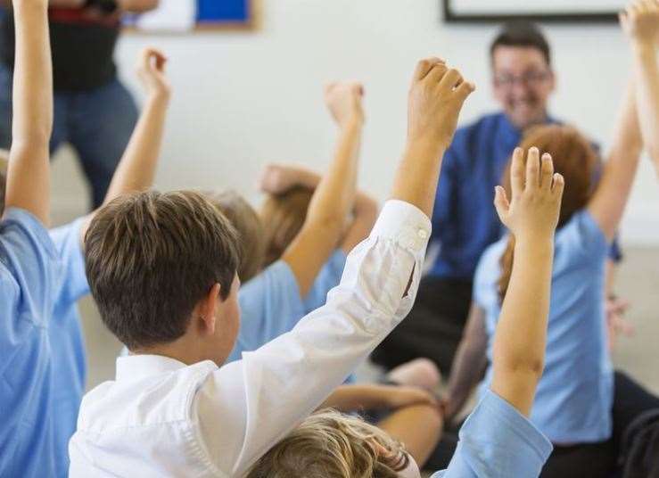 Less than half of primary school pupils in specified year groups return.