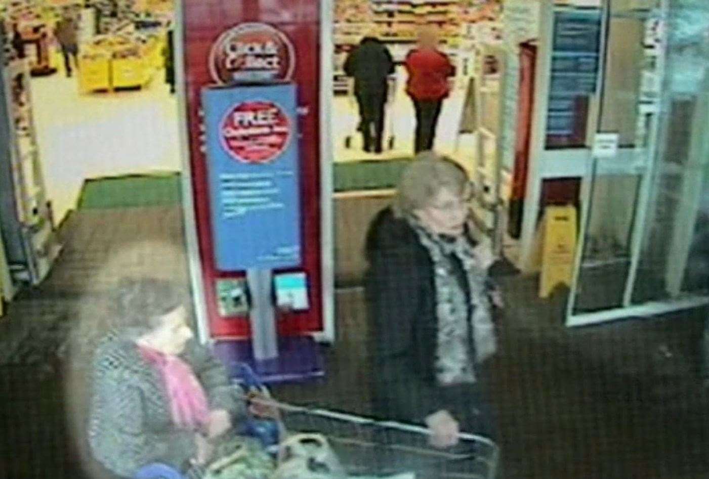 The last sighting of Una was on a shopping trip.