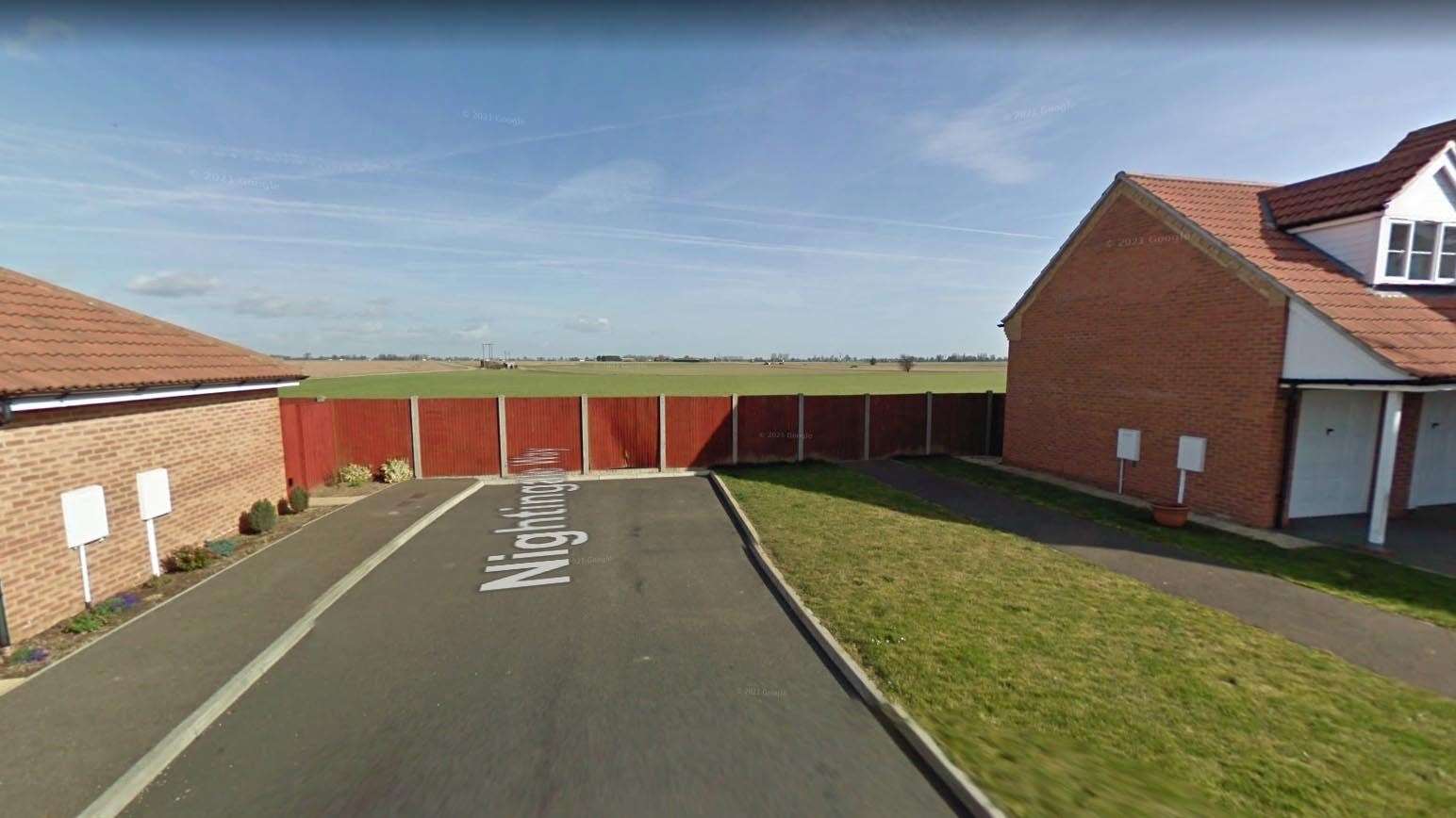 Nightingale Way in Sutton Bridge. Photo: Google Streetview (57396764)