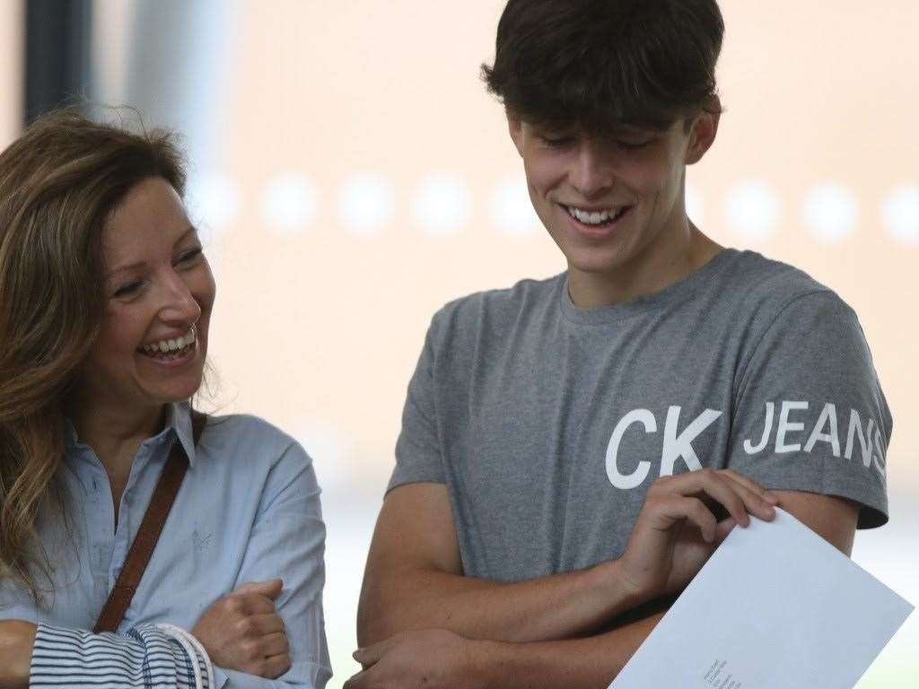 Students at Wisbech Grammar School were excited to receive their GCSE results.