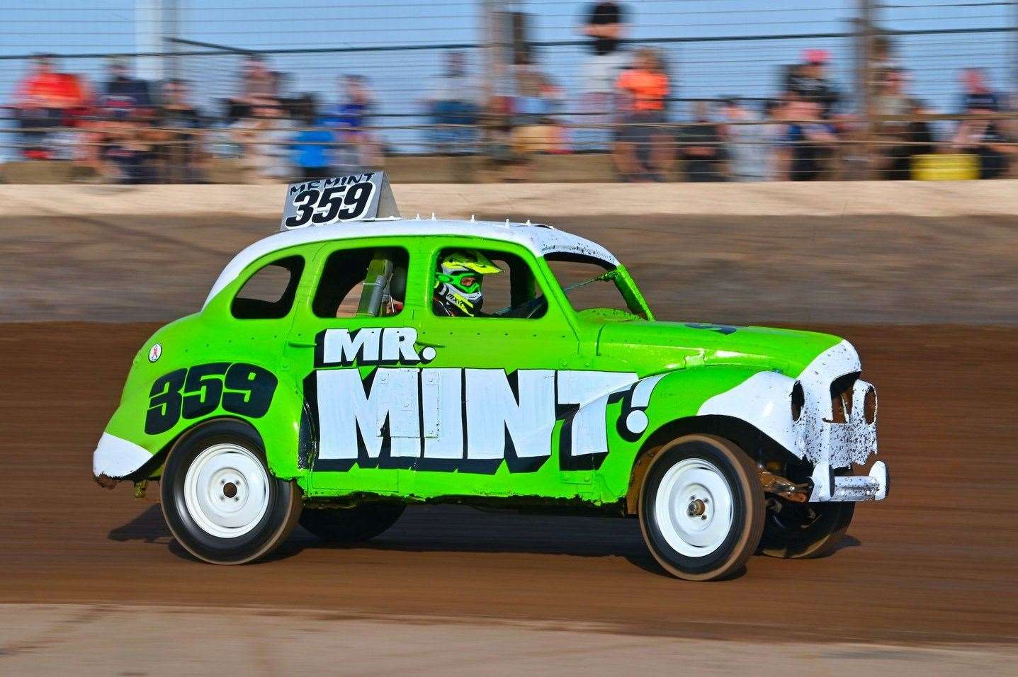 359 Simon Rolph – known to most as Mr Mint – was sensational in his Austin Devon