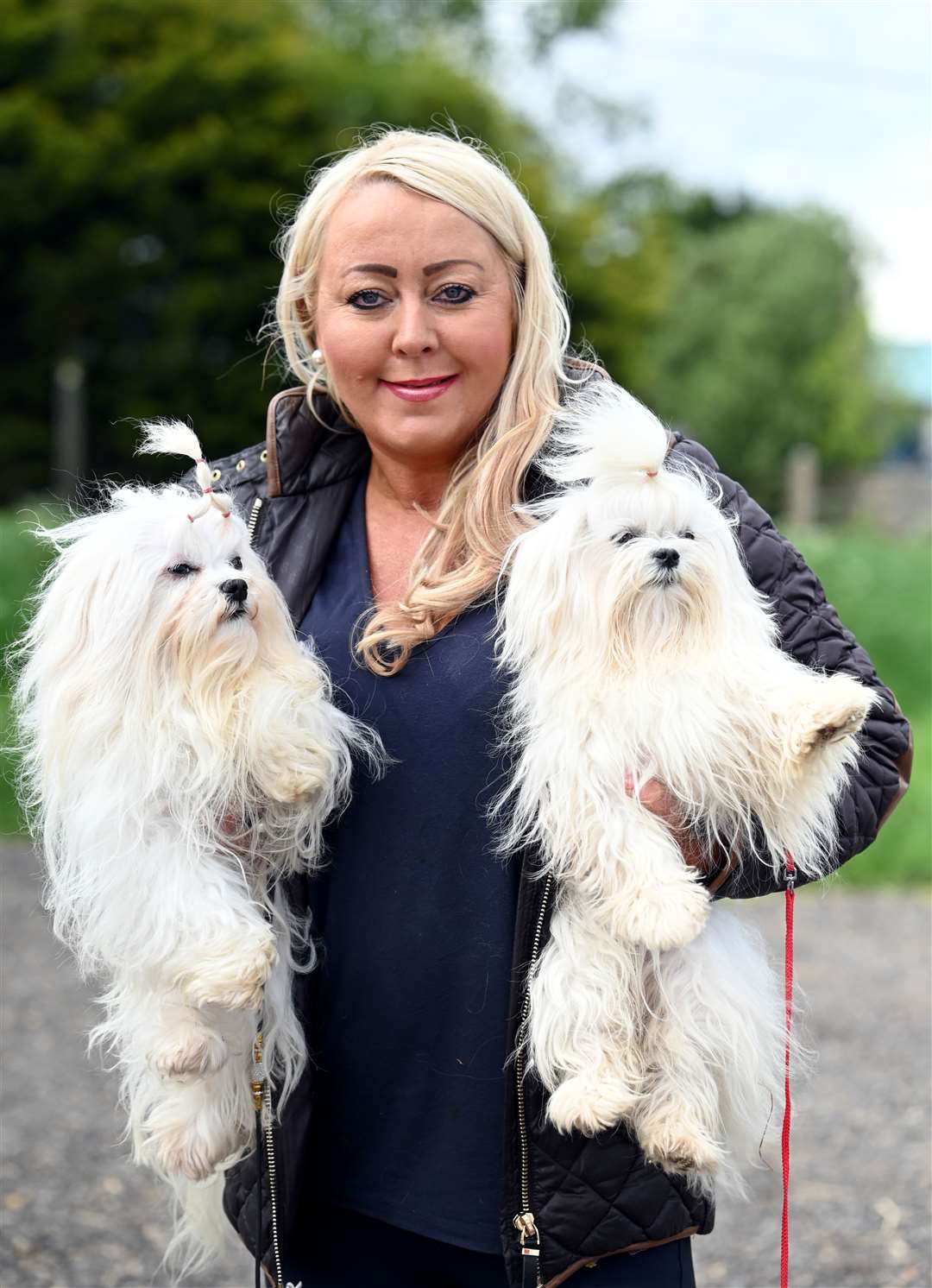 Fun dog show at Fenland Equestrian Centre..Liza Frylockier Benson and Diamond. (56527936)