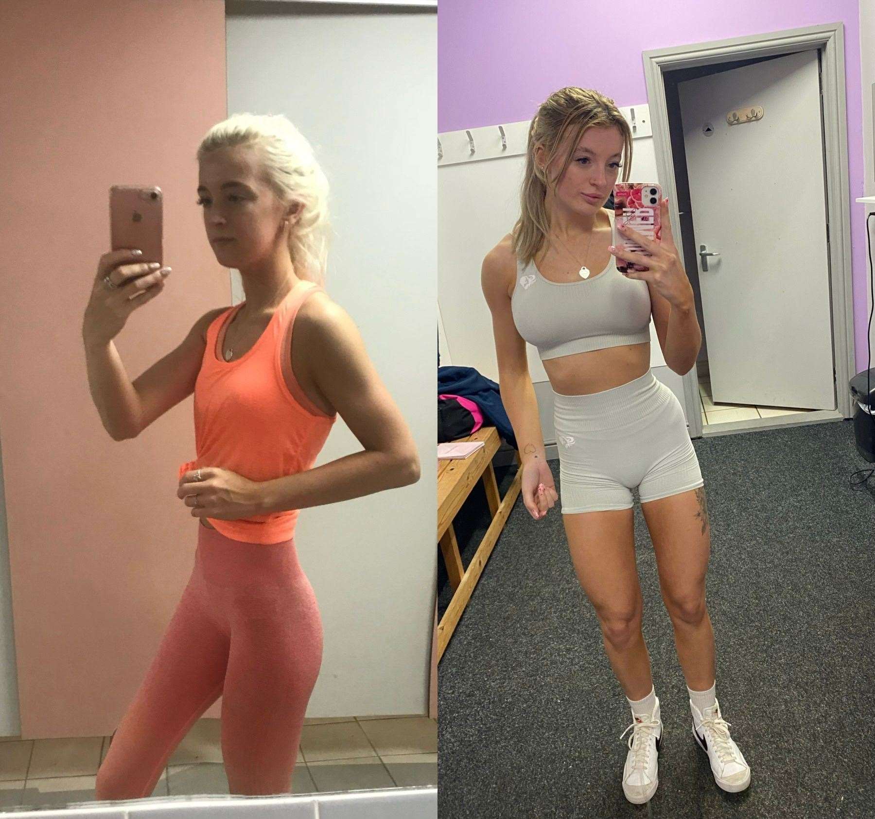 Summer's comparison photos from December 2021 and now (54964909)