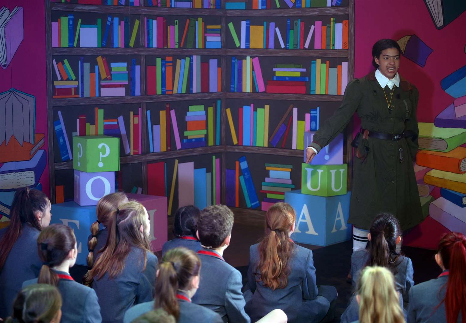 Dress Rehearsal of Matilda at The Angles Theatre