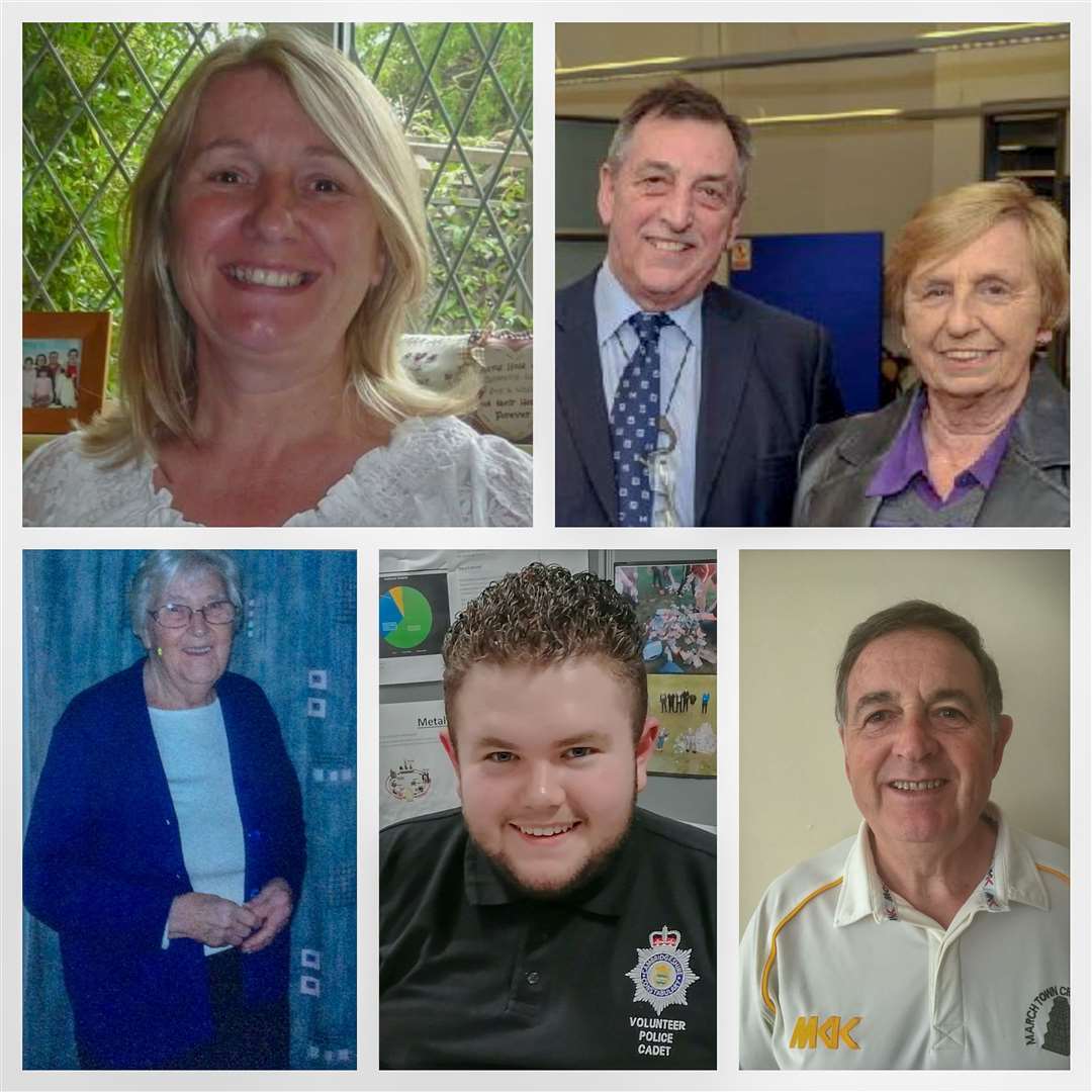 These are the faces of the winners of Pride in Fenland 2020. (43914695)