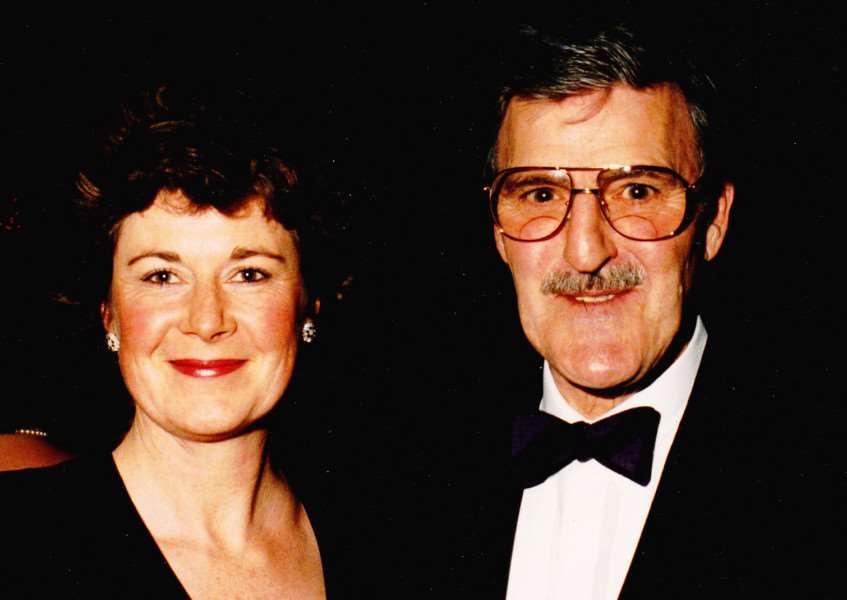 Bryony Hill has published 'My Gentleman Jim, a touching account of her life with husband and footballing legend Jimmy Hill SUS-151222-174428001