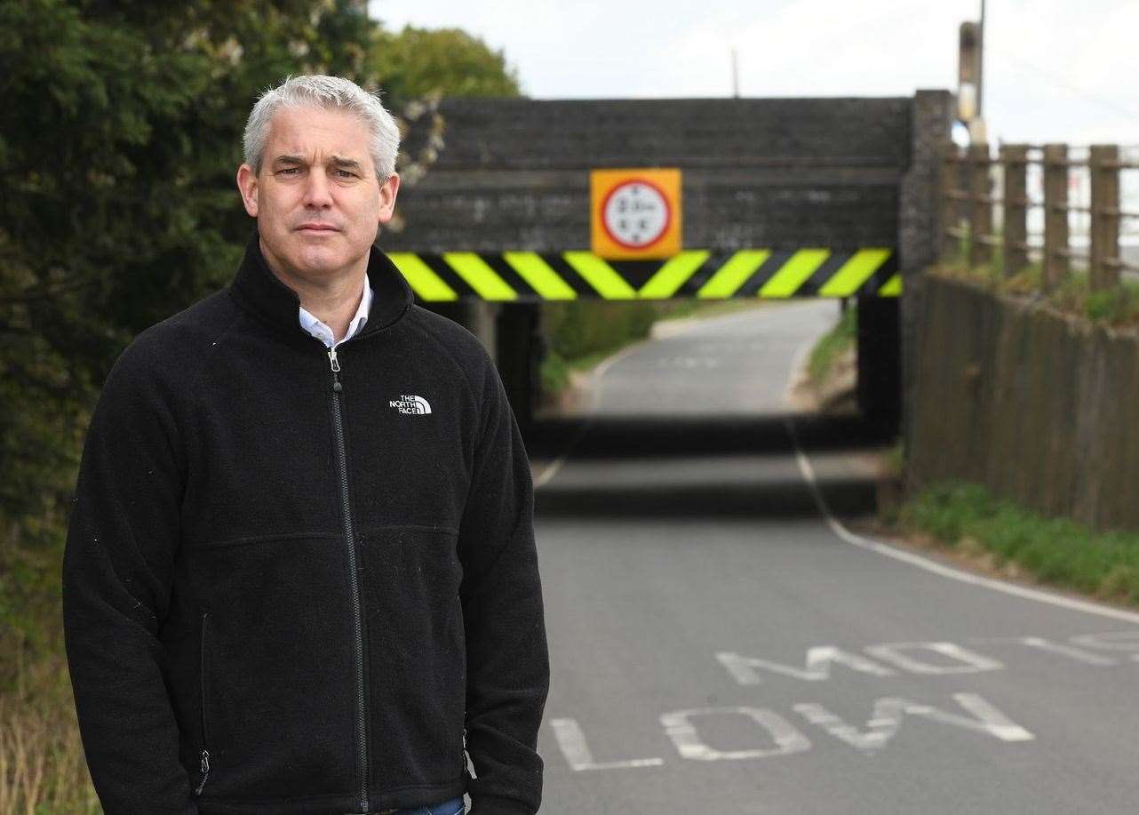 MP Steve Barclay has had a letter from Network Rail outlining its stance on Stonea Underpass. Photo: Steve Barclay.