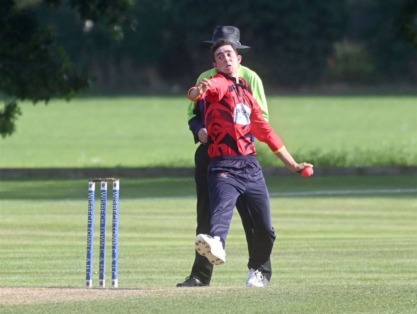 Josh Porter bowling