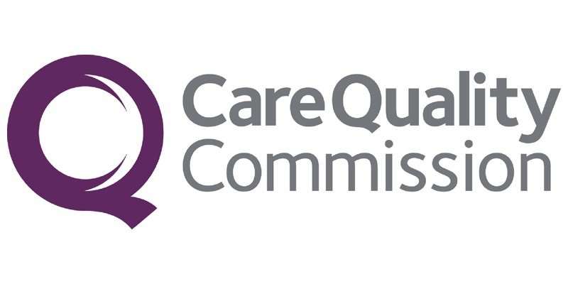 Care Quality Commission logo.