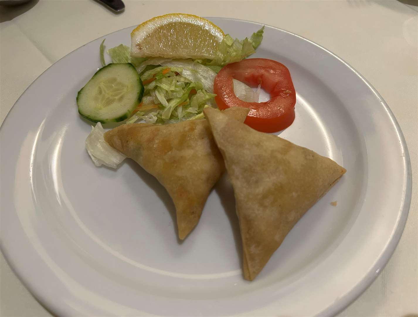 My veg samosa