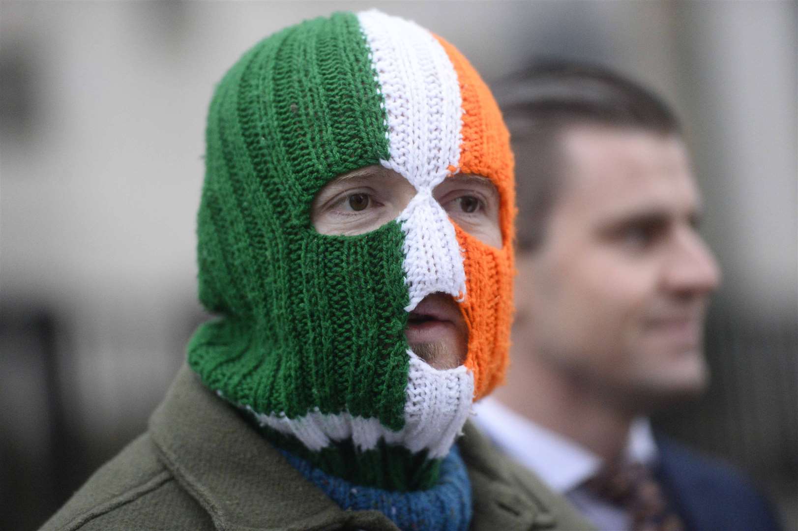 JJ O’Dochartaigh, also known as DJ Provai, of the Belfast-based rap group Kneecap (Mark Marlow/PA)
