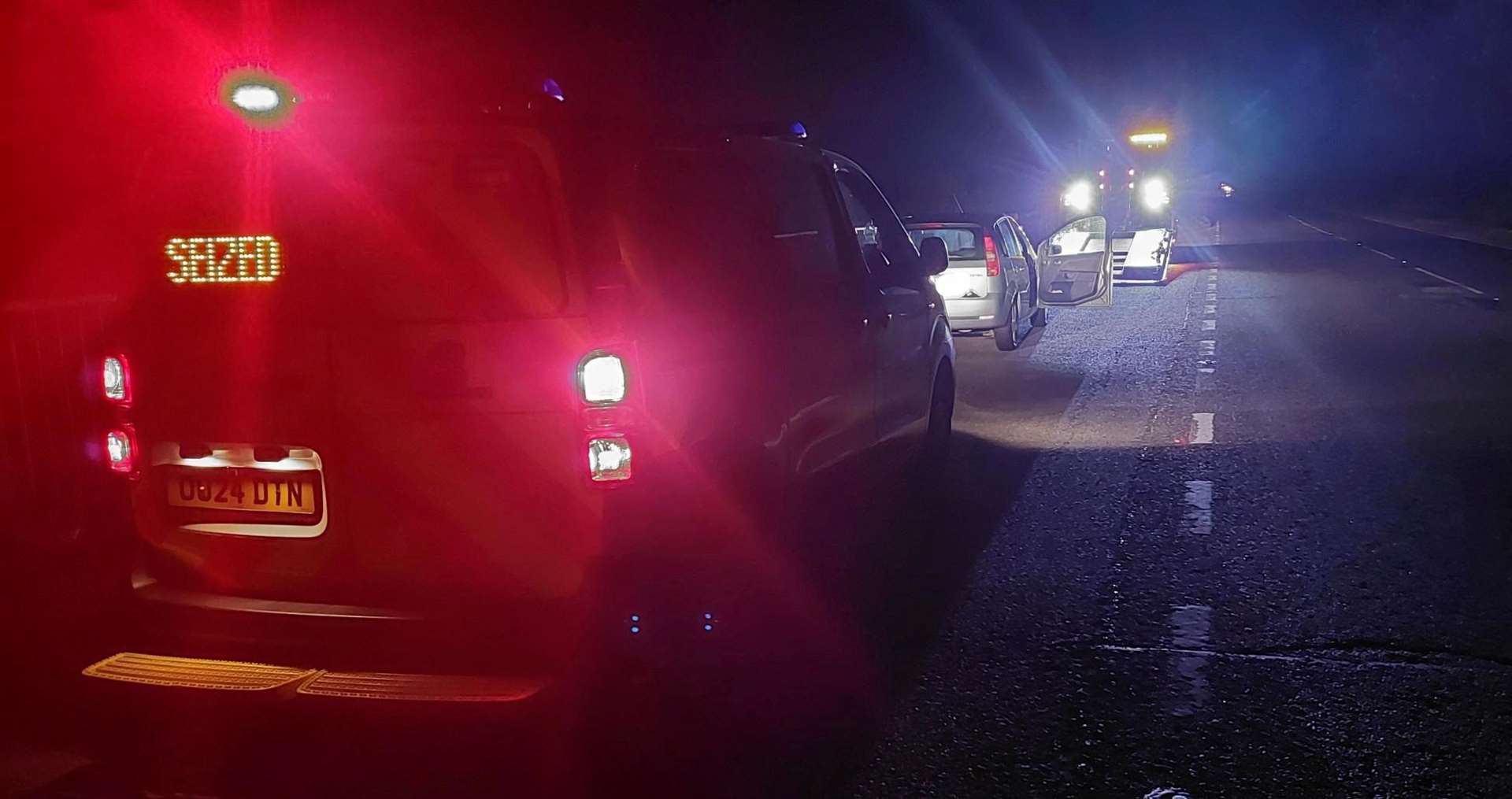 One car was seized in Guyhirn and the other in March. Picture: Policing Fenland