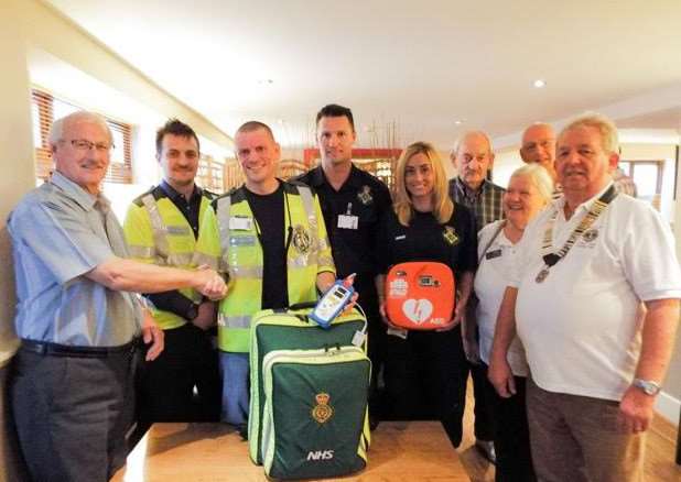 Kieth haynes,Paul Sweeney (Covering the North), George Barnard and Emma Morris (covering South) Right Lion president Bill Batrick